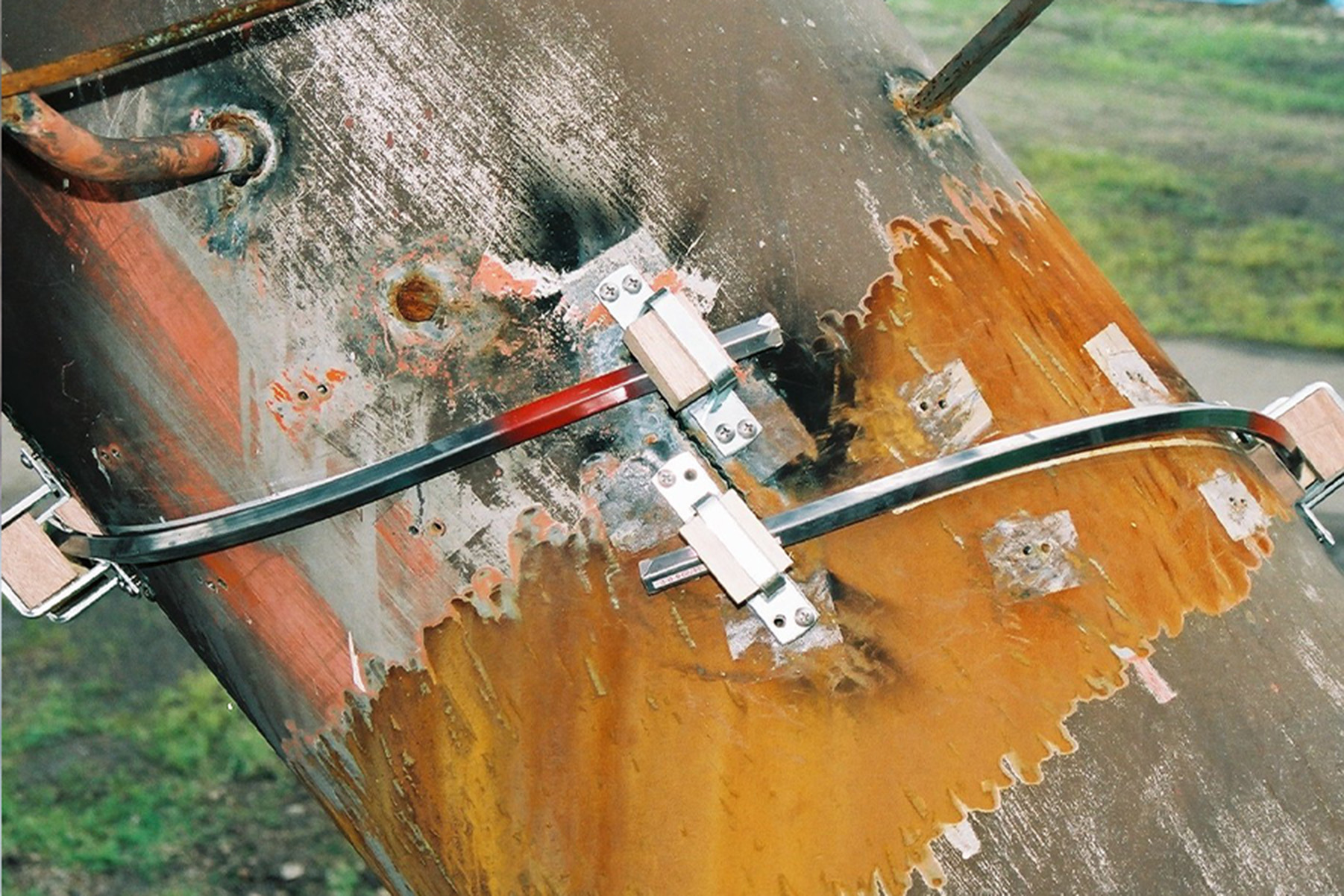 [[工法・技術]]V型成形爆破線の施工写真 5