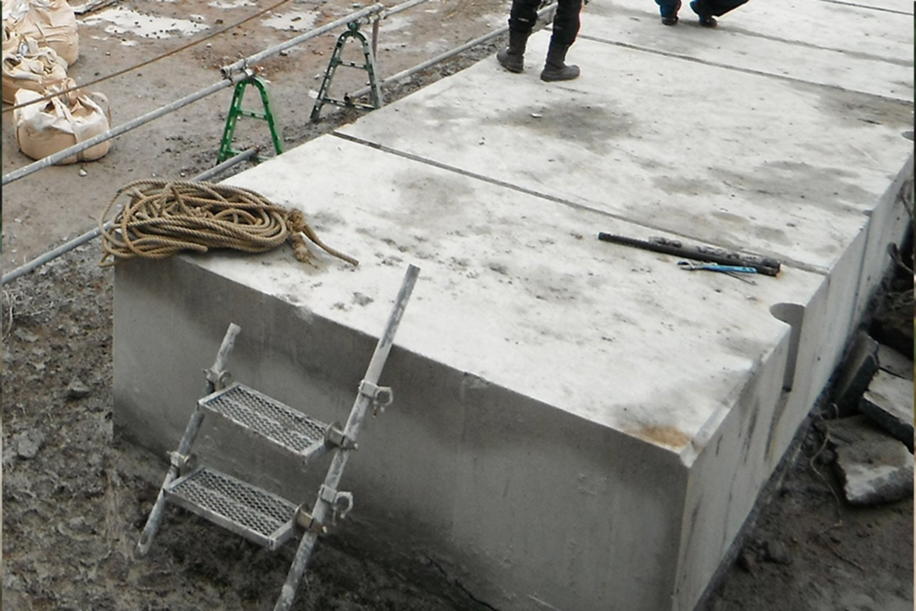 [[工法・技術]]ミニブラスティング工法の施工写真 2