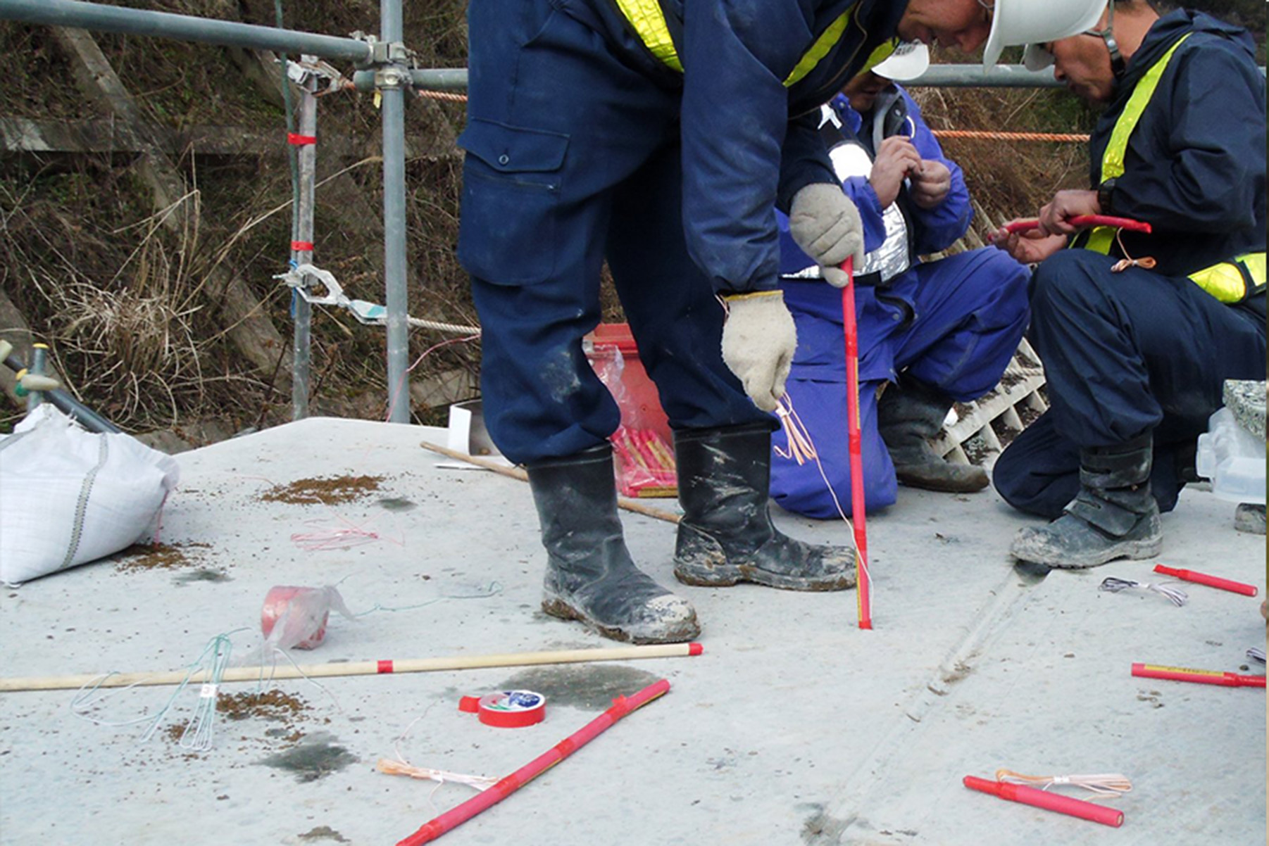 [[工法・技術]]ミニブラスティング工法の施工写真 3