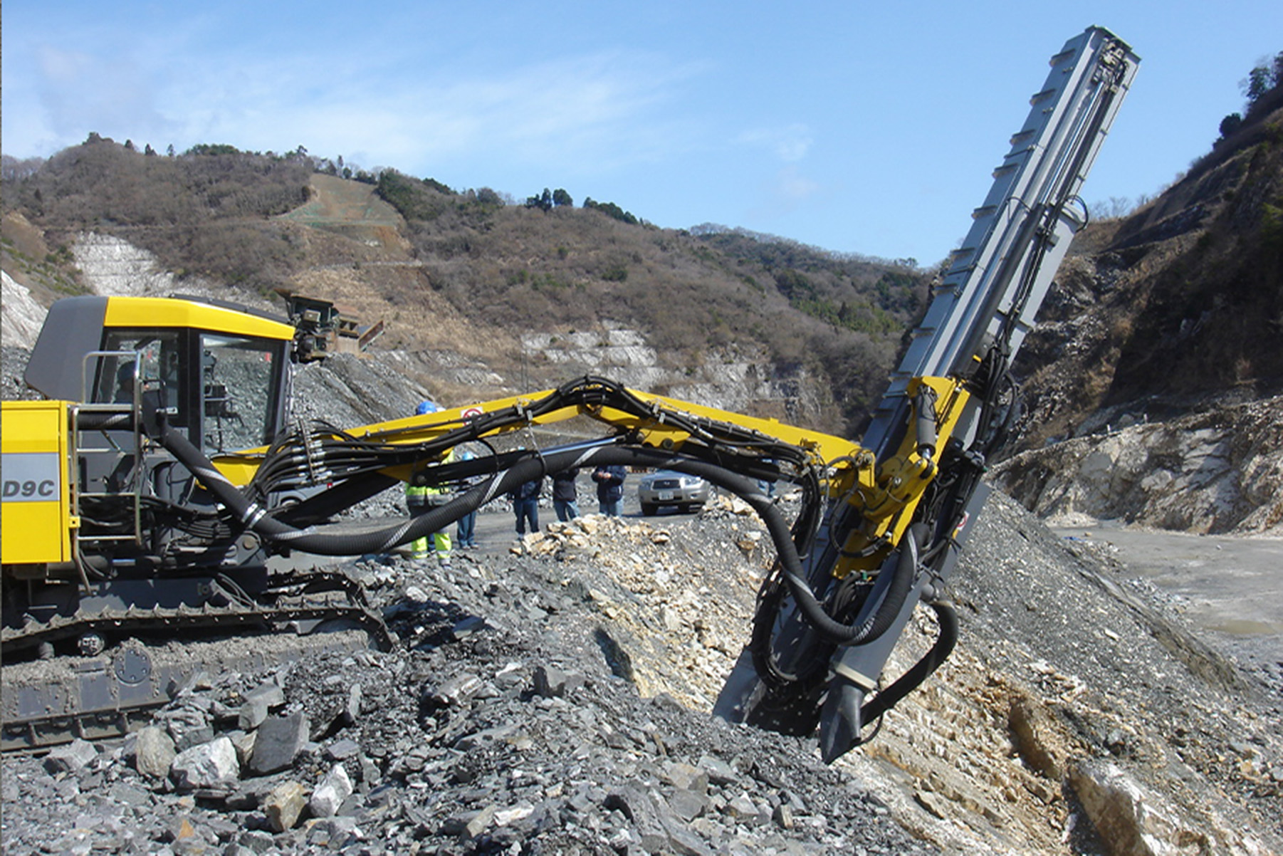 [[工法・技術]]低騒音型サイレントドリルの施工写真 6