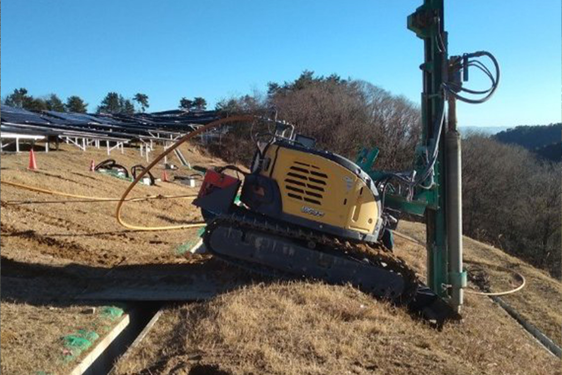 [[工法・技術]]斜面ドリルの施工写真 5