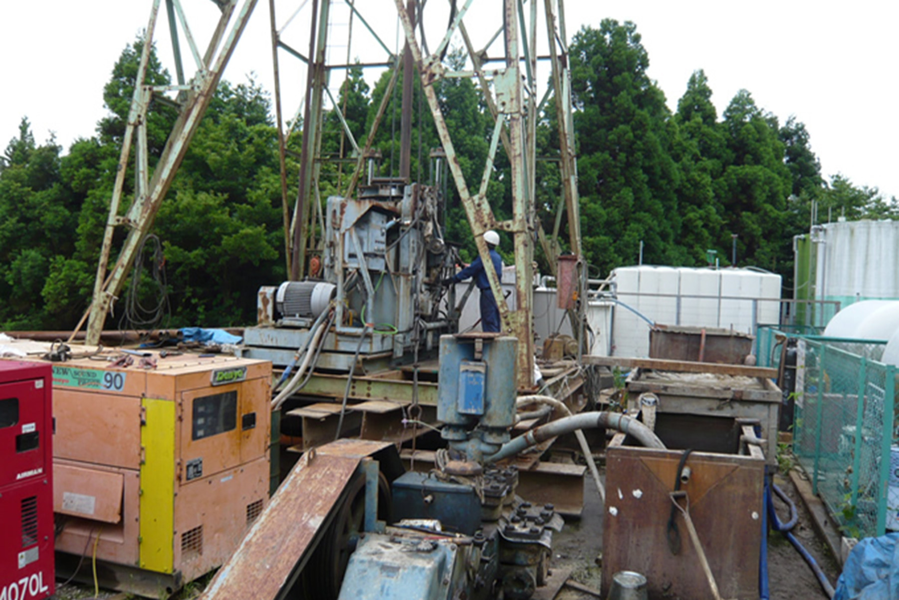 温泉事業の施工写真01