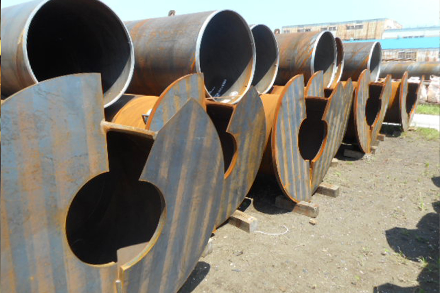 鉄構製缶の施工写真06