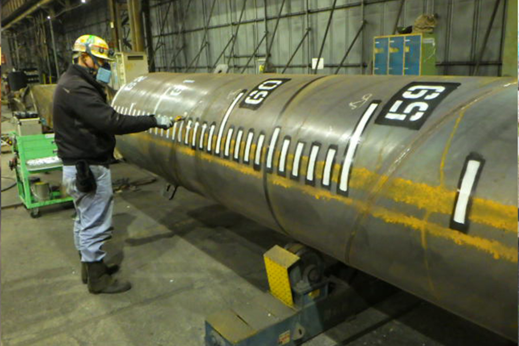 鉄構製缶の施工写真08