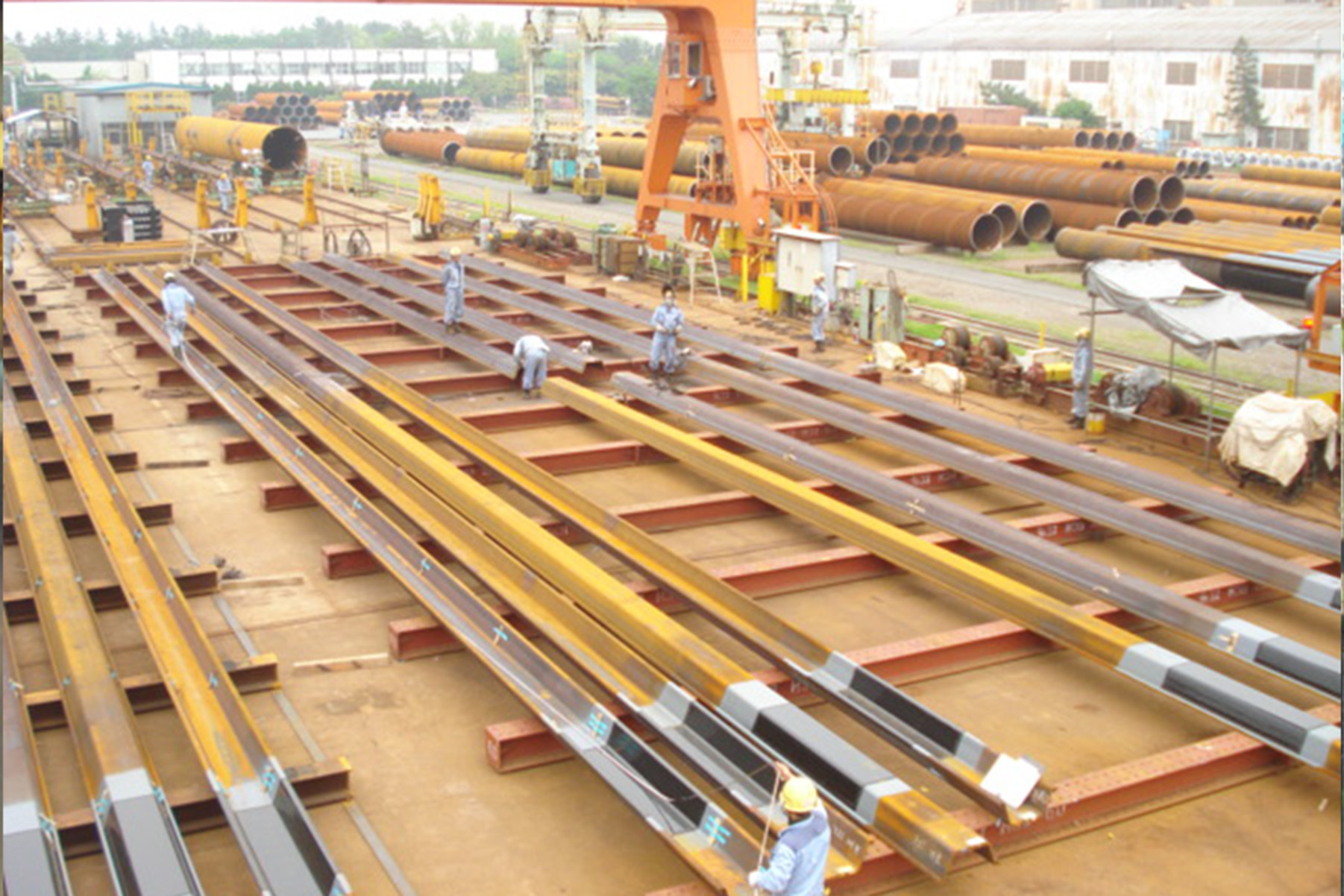 鉄構製缶の施工写真09